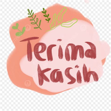 Gambar Terima Kasih Dalam Bahasa Indonesia PNG Efek Teks PSD Untuk ...