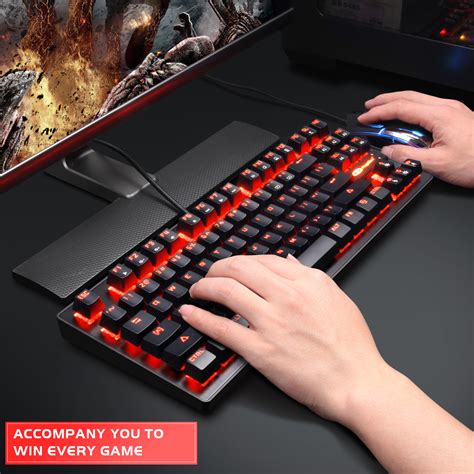 Image result for Red LED Keyboard