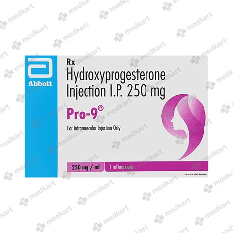 PRO 9 250MG INJECTION 1 ML : View Price, Combination and Alternatives ...