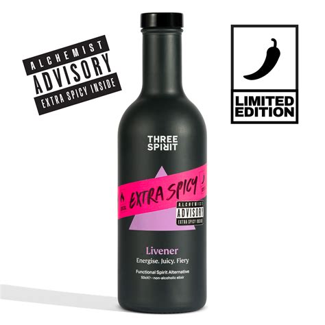 Livener XS | Limited Edition Spicy Batch | Non-Alcoholic Drinks | Three ...