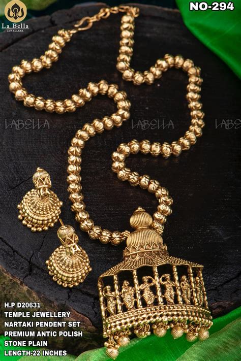 Latest Temple Jewelery Collection July - Indian Jewelry Designs