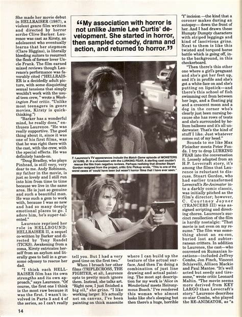 Ashley LAURENCE : Biography and movies