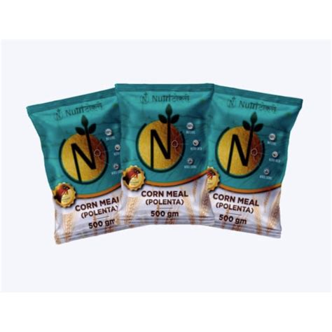 NUTRI TOKRI Corn Polenta 500g x Pack of 3 | Makka Rawa | Healthy Sooji ...
