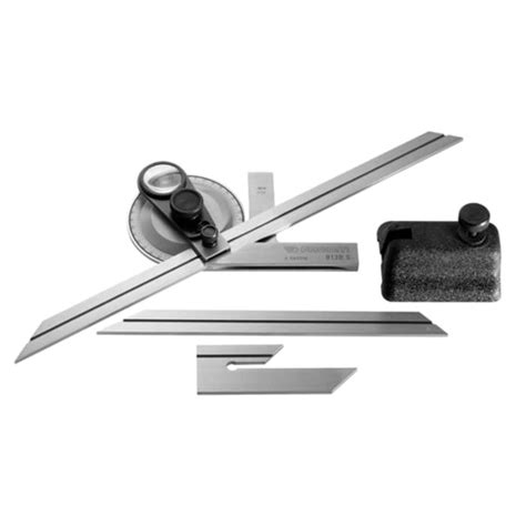 813B.S Facom | Facom 360° Vernier Bevel Precision Protractor, 315 mm ...