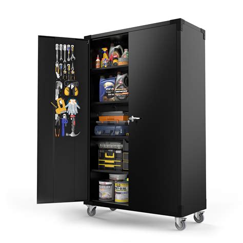 Vingli Upgraded Wide And Deep Garage Storage Cabinet Metal Storage ...