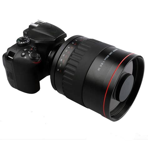 Buy Lightdow 900mm F8.0 Telephoto Mirror Lens + T2 Mount Adapter Ring ...