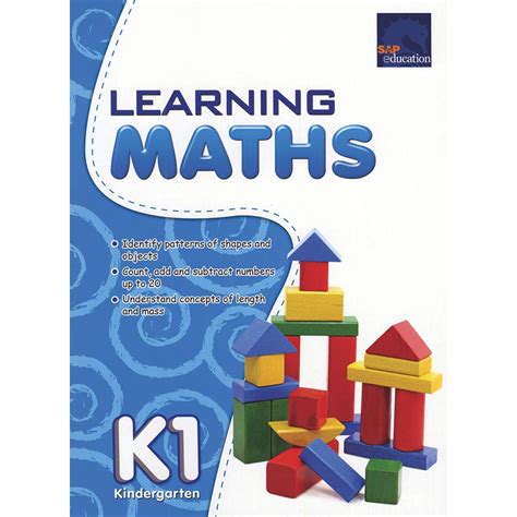SAP Learning Maths Kindergarten K1 : S. James: Amazon.in: Books