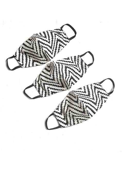 Get Chevron Mask-Pack Of 3 at ₹ 349 | LBB Shop
