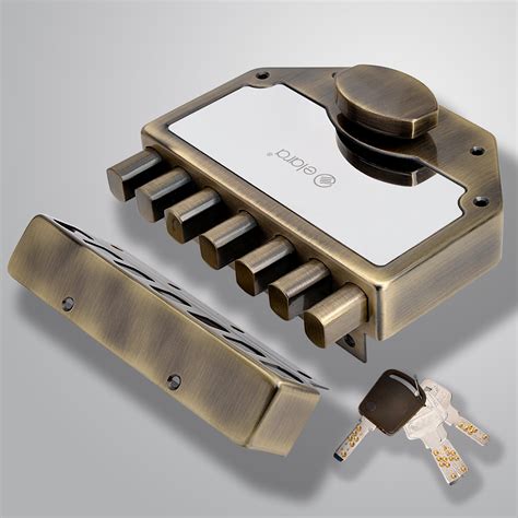 Elara Septabolt 1CK Deadbolt for Main Door, Suitable for Right and Lef ...