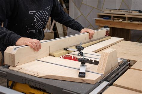 Safer Crosscut Sled Plan – Build a More Accurate & Secure Table Saw ...