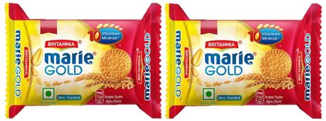 Britannia Marie Gold Biscuits 36.8g (Pack Of 2) - UNIQUE : Amazon.in ...