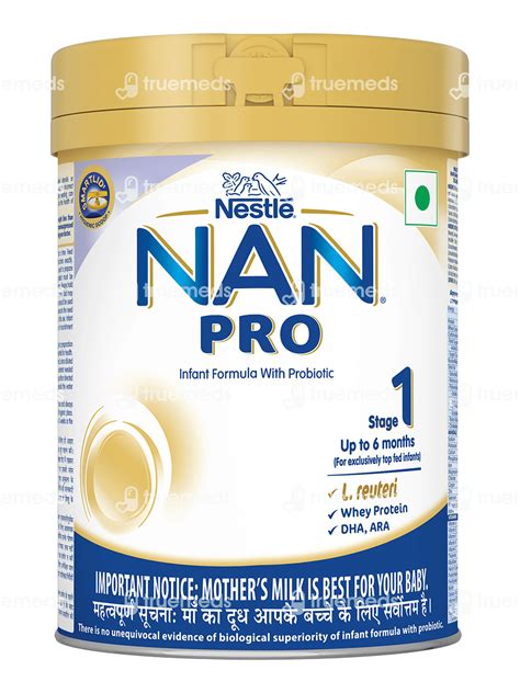 Nestle Nan Pro 4 Infant 400 Gm - Uses, Side Effects, Dosage, Price ...