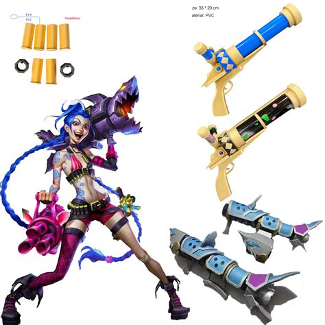 League Of Legends Jinx Render