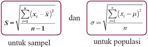 Image result for Simpangan Baku Examples