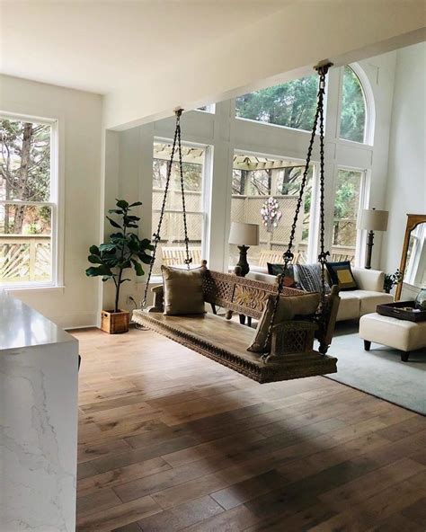indoor living room swings