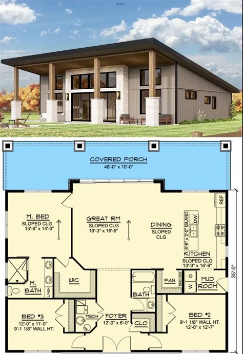 Pin by Liberty on House Plans 1000 -1500 sf | Country style house plans ...