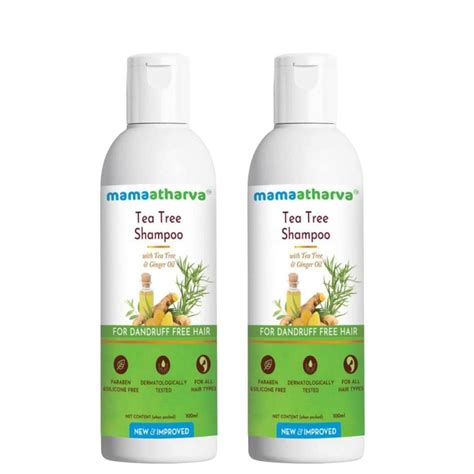 Buy Mamaatharva Tea Tree Anti Dandruff Shampoo (100+100ml) Online at ...