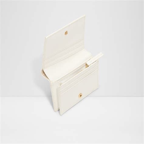 Luccia Cream Wallet/Change Purse Handbag by Aldo