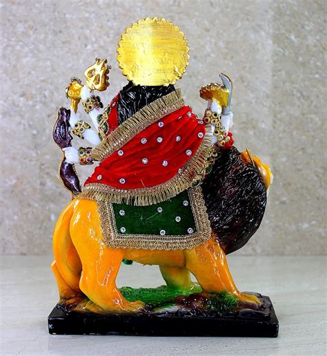 Buy eSplanade Resin Maa Durga MATA Rani Sherawali Murti Idol Statue ...
