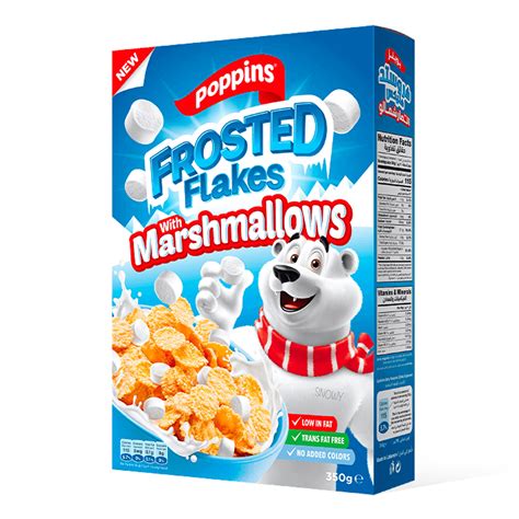 Poppins Frosted Flakes With Marshmallow 350 g Online at Best Price ...