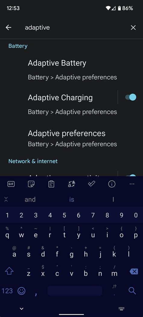 Image result for Settings Menu Android