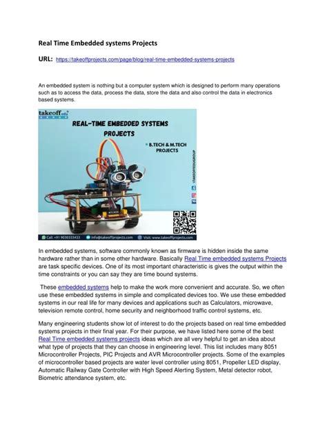 Image result for Embedded System Real-Time Projects