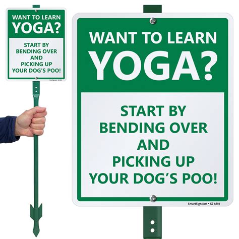 Image result for Dog Poop Signs