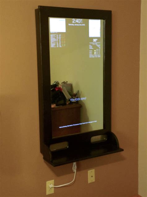 Image result for Raspberry Pi Interactive Mirror Using Ir Frame