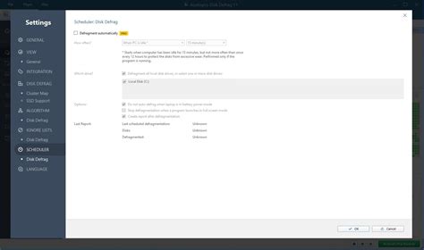 Auslogics Disk Defrag 11.0 - Download for PC Free