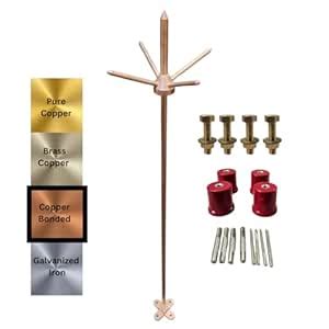 LIGHTNING KING Lighting Arrester for Home and Building Protection ...