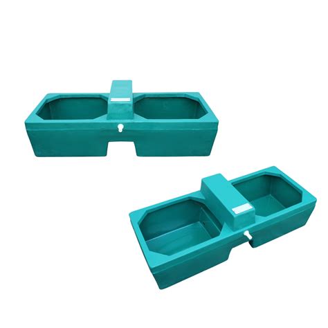 Horse Water Troughs With Drain 33L Circular Trough Agricultural