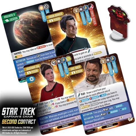 STAR TREK: CAPTAIN'S CHAIR Game Reveals Final Iconic Starfleet Captains ...