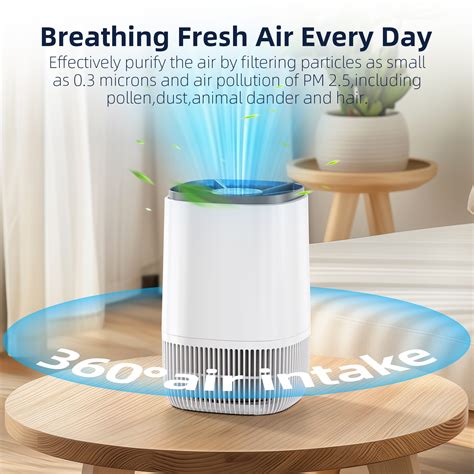 ALROCKET Portable HEPA Air Purifiers for Home, Office, Bedroom, Smoke ...