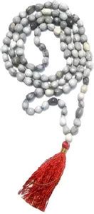 DEVAMA THE DIVINE Vaijayanti Mala 108+1 Knotted Beads Mala for Lakshmi ...