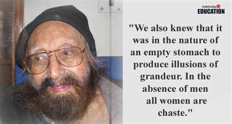 10 quotes by Khushwant Singh that represent the world's stark reality ...