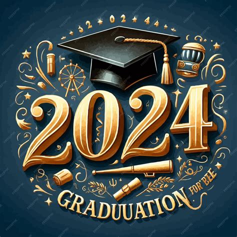 Congratulation graduate calligraphy illustration text vector academic ...