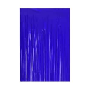 Buy Wanna Party Neon Blue Foil Fringe Backdrop Foil Curtains, Tinsel ...