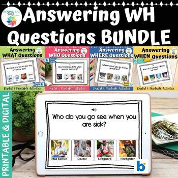 Answering What Would You Do Questions Teaching Resources | TPT