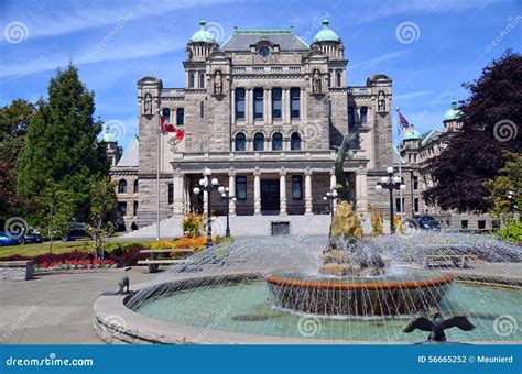 The British Columbia Parliament Buildings Editorial Photography - Image ...