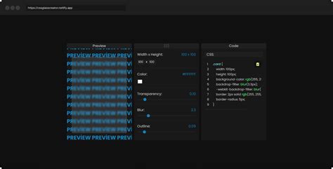 Image result for Header CSS Glass