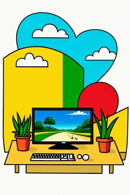 Computer Cartoon Drawing 的图像结果