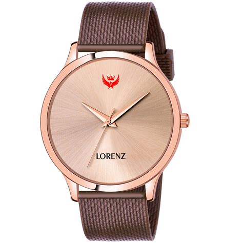 LORENZ MK-301K Lorenz Brown Dial Analog Watch - For Men – Lorenz Fashion