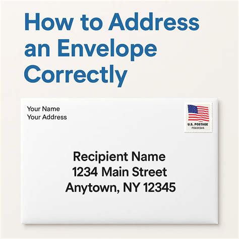 Image result for Envelope Addressing Guide