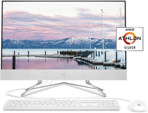 Buy HP 24-inch All-in-One Desktop Computer, AMD Athlon Silver 3050U ...