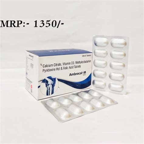 AMBROCAL-M Tablets Ambrosia Pharma