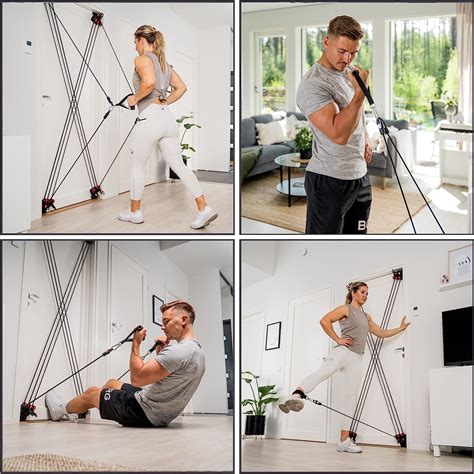 Buy BRAYFIT FLEX400 Home Gym Equipment, Full Body Workout Door Gym ...