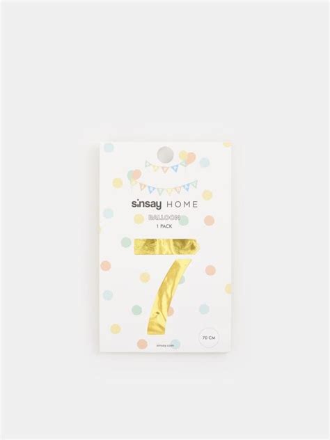 Balon Culoare auriu - SINSAY - 5646X-GLD