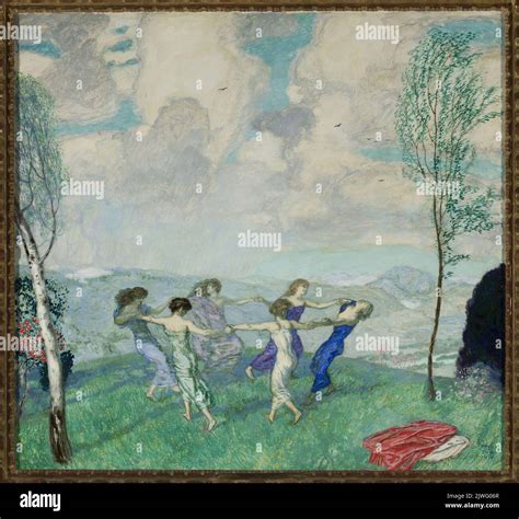 Dancing circle. Stuck, Franz von (1863-1928), painter Stock Photo - Alamy