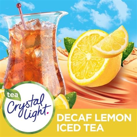 Crystal Light Decaffeinated Iced Tea, 1.5 Ounce, 12 Per Case