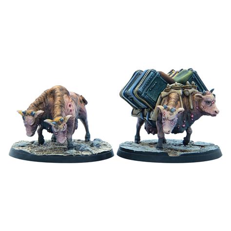 Buy Fallout: Wasteland Warfare - Créatures: Brahmin Herd - Modiphius ...